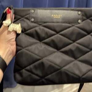 Radley London Quilted Black Crossbody Bag